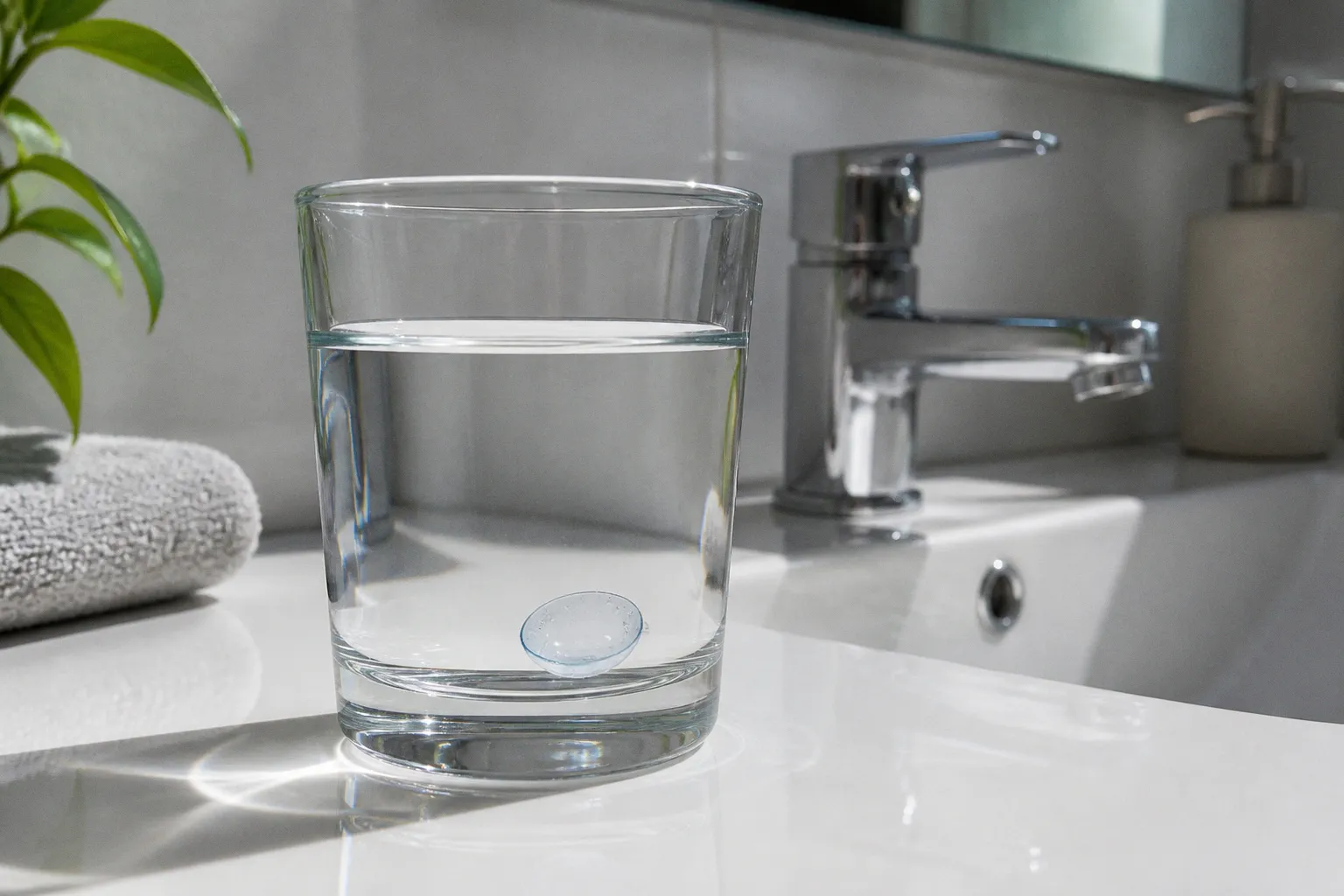 Agua del grifo en las lentillas: un error casi fatal