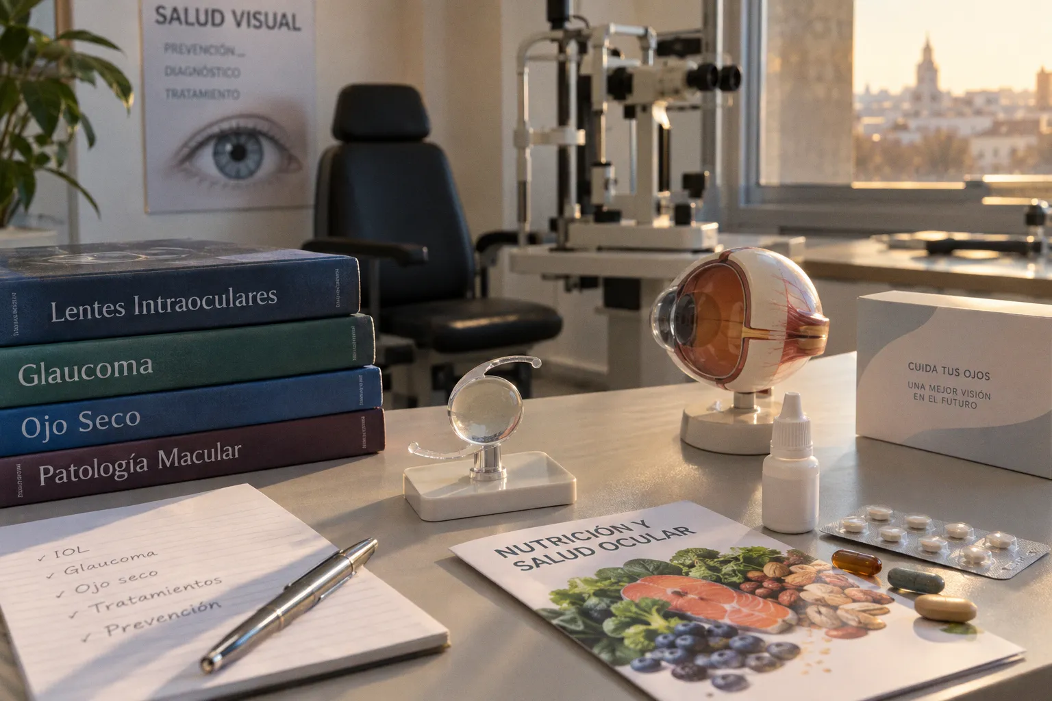 Avances en lentes intraoculares, glaucoma y ojo seco en ESCRS 2026