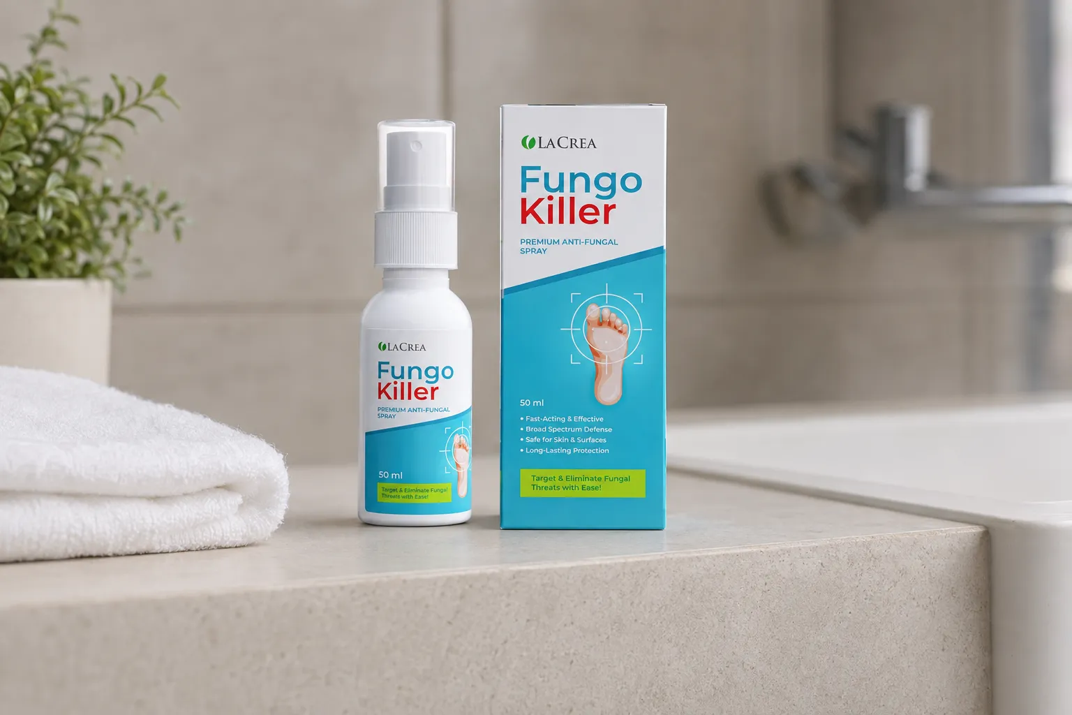 Fungokiller — el envase en el día a día