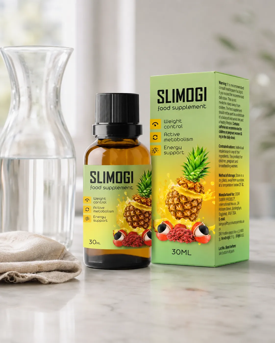Slimogi — el envase en el día a día