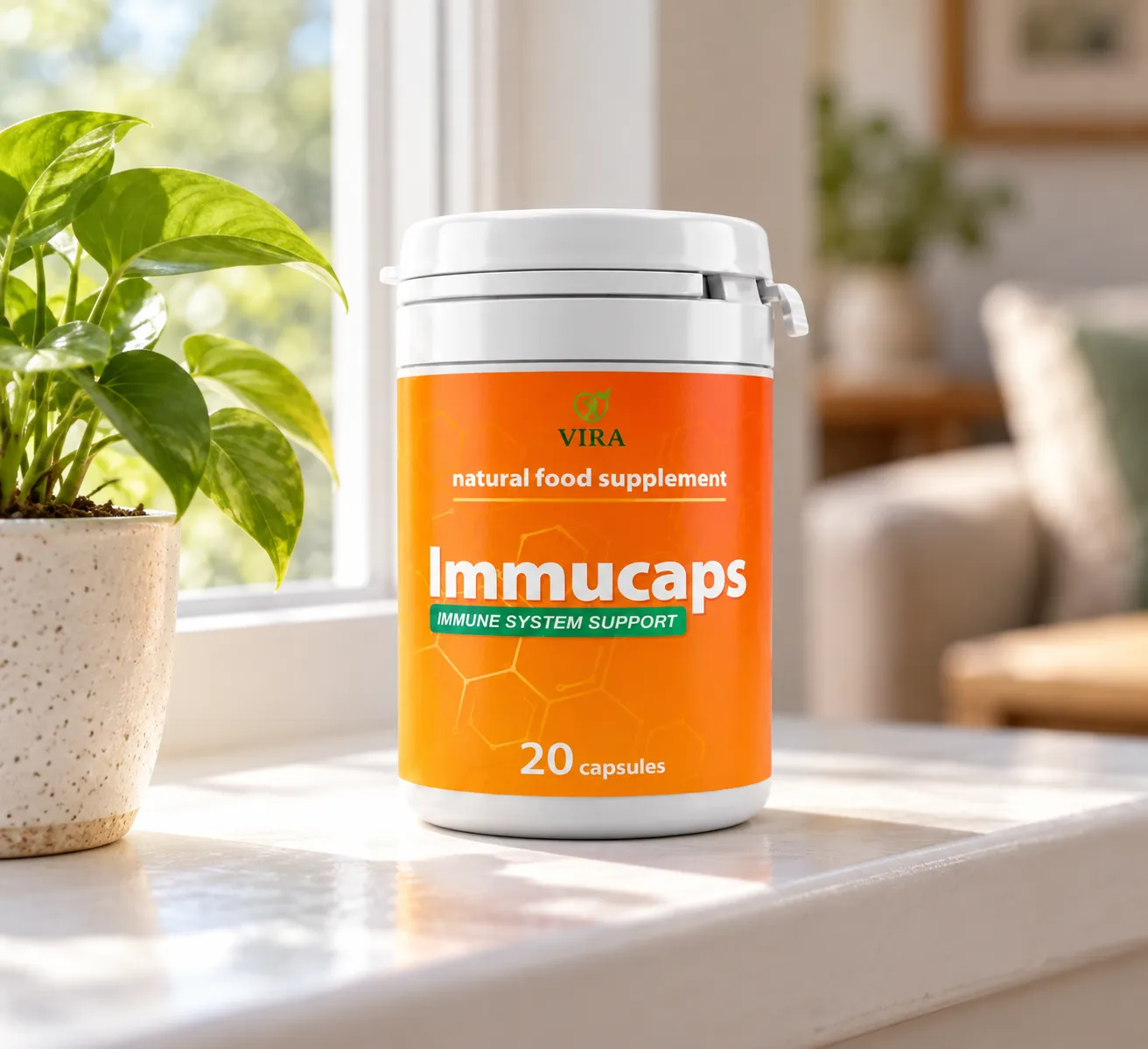 Immucaps — el envase en el día a día