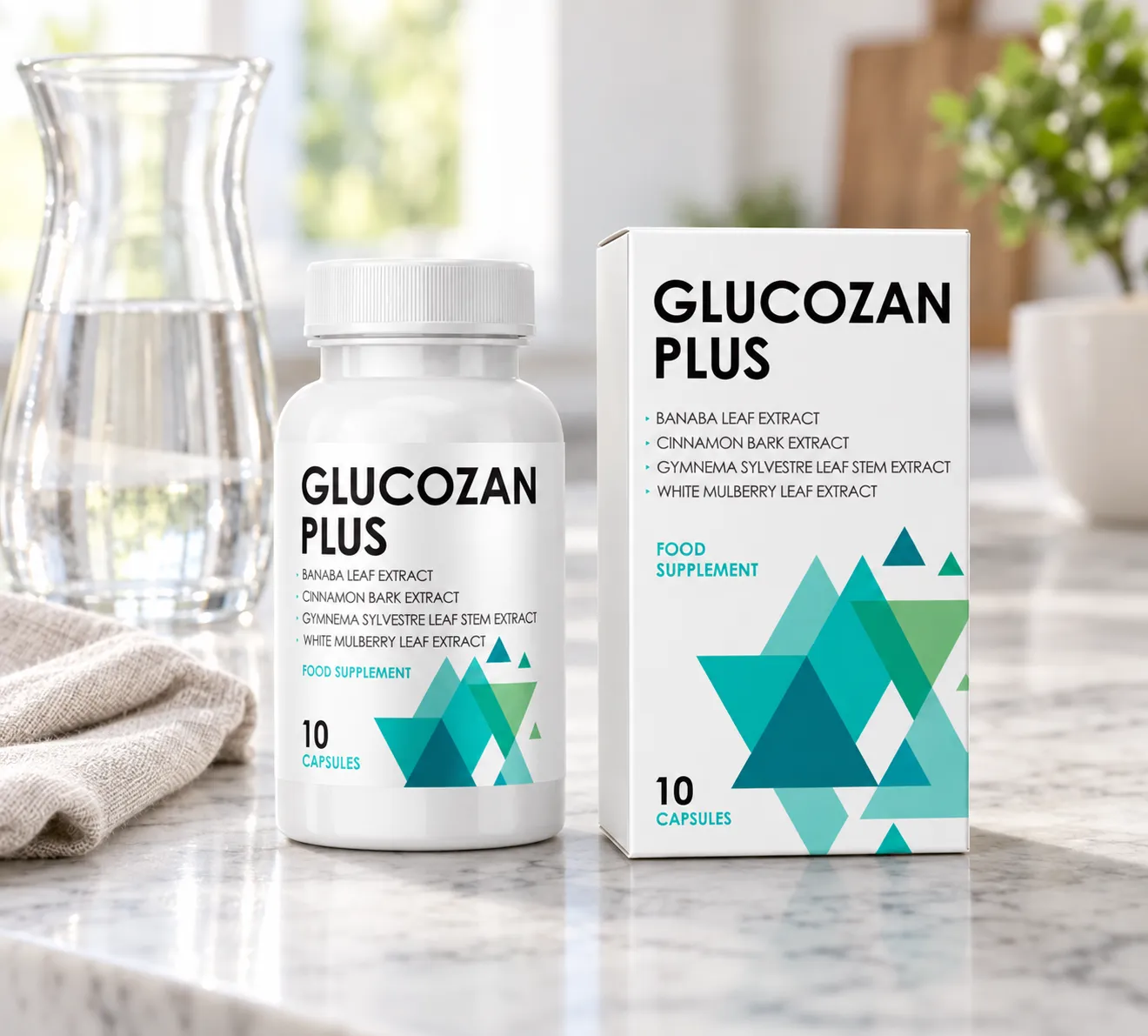 Glucozan — el envase en el día a día