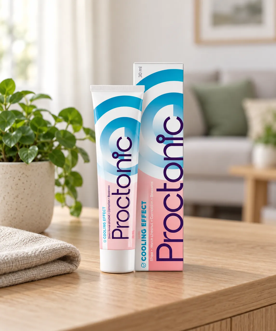 Proctonic — el envase en el día a día