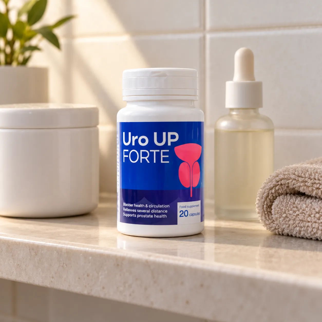 Uro UP Forte — el envase en el día a día