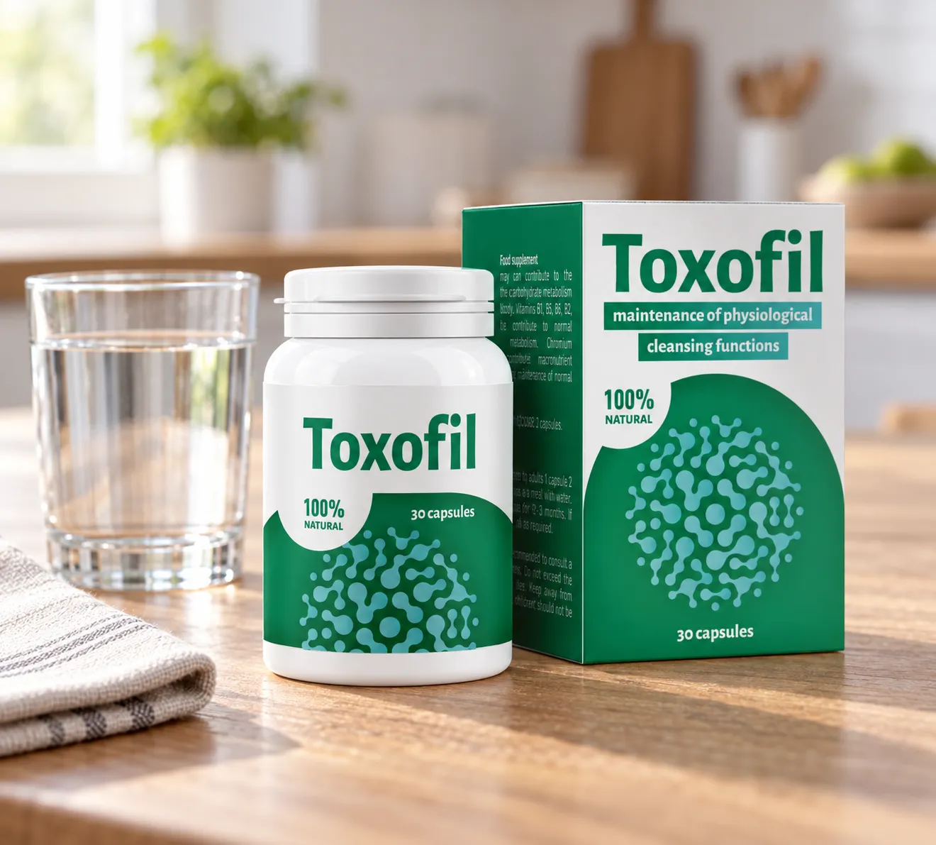 Toxofil ЖКТ — el envase en el día a día
